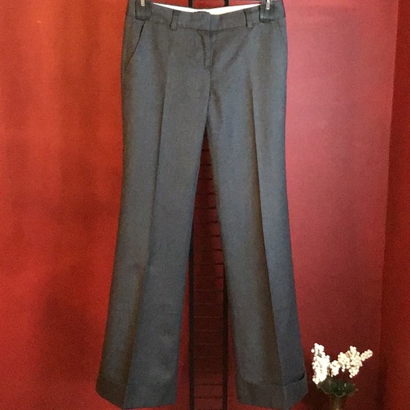J. CREW LOW FIT WOOL TROUSERS SIZE 2 - Picture 1 of 5